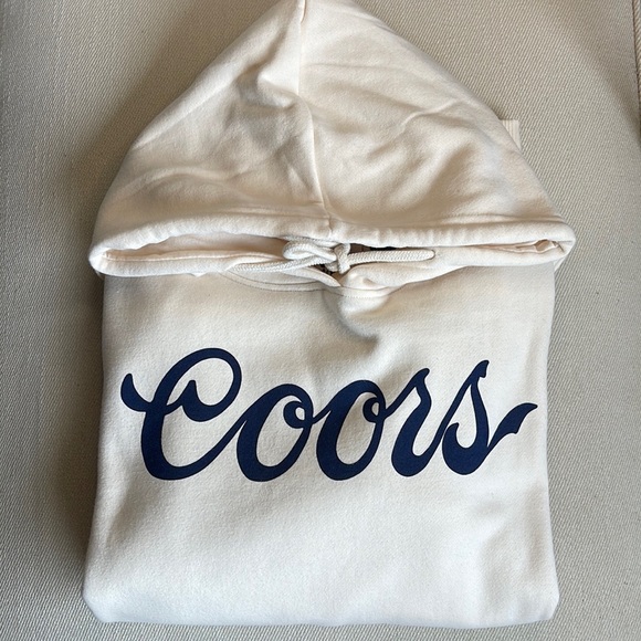 COOL COORS BANQUET CREAM HOODIE - Picture 1 of 9